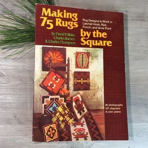 Vintage Making 75 Rugs By The Square Book 1978